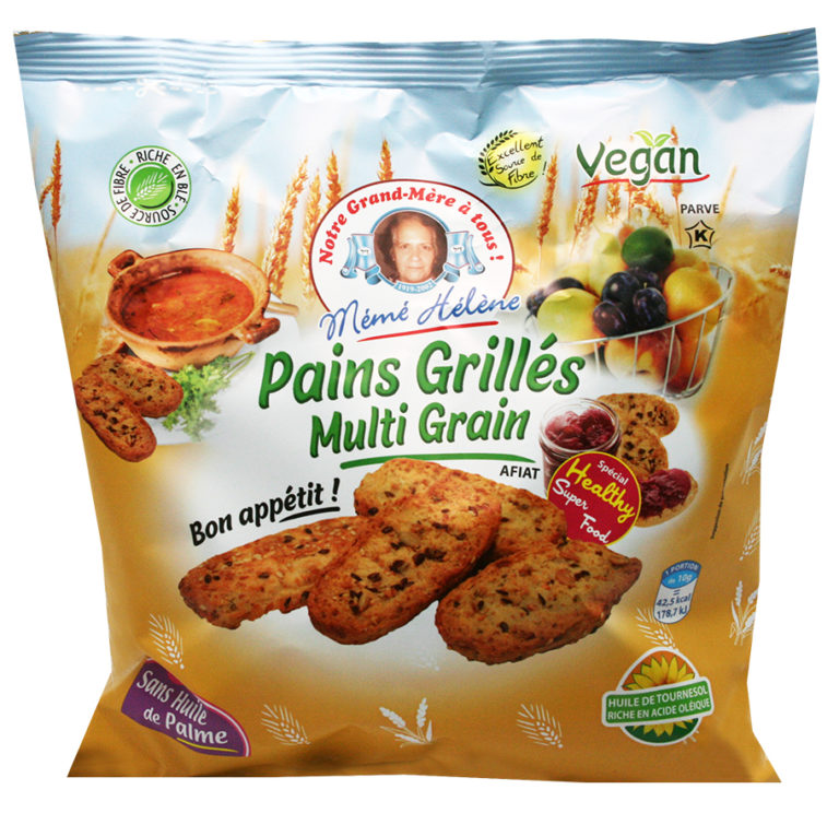 PAIN GRILLÉ MULTI GRAIN MÉMÉ HÉLÈNE Produit cacher CPK Centrale